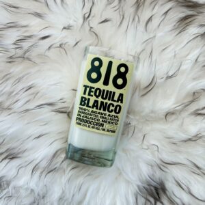 818 Tequila Bottle upcycle into a Candle